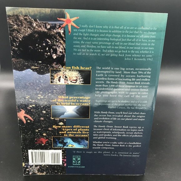 The Handy Ocean Answer Book., THOMAS E.; BARNES-SVARNEY, PATRICIA. SVA, Good Boo - Picture 3 of 7